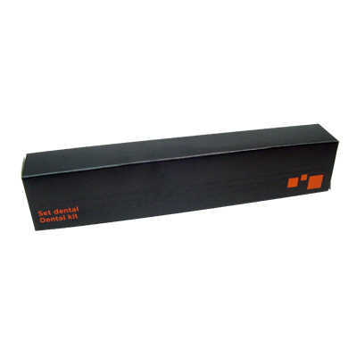 KIT DENTAL SB TRANSL + TUBO 8GR ORANGE BLACK