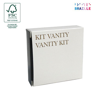 KIT VANITY 3DISCOS+3BASTONCILLOS FSC BR TWO COLORS