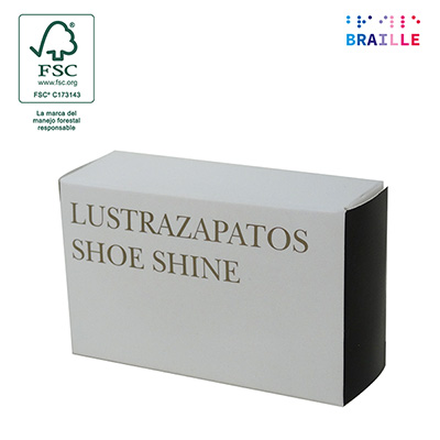 LUSTRAZAPATOS EVA NEGRO FSC BR TWO COLORS