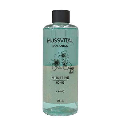 BOTELLA G 300ML AO MB CHAMPÚ MUSSVITAL BOTANICS