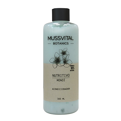 BOTELLA G 300ML AO MB ACOND MUSSVITAL BOTANICS