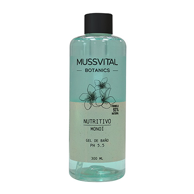 BOTELLA G 300ML AO MB GEL MUSSVITAL BOTANICS
