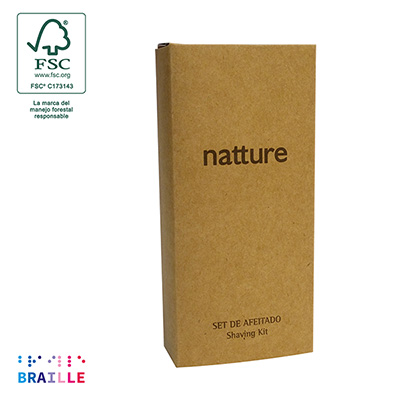 KIT AFEITAR PSM+TUBO 10g IMP CAJA FSC BR NATTURE