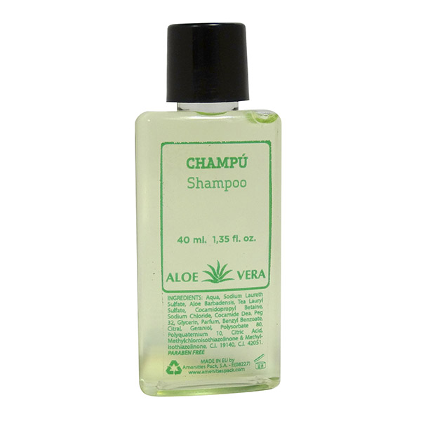 BOTELLA 40ML AVS CHAMPÚ ALOE VERA STD