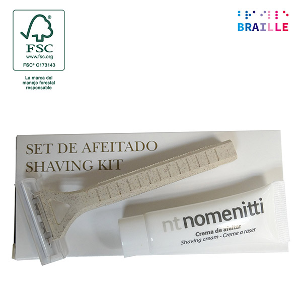 KIT AFEITAR RZ-ST02B PSM+T.10GR FSC BR TWO COLORS 