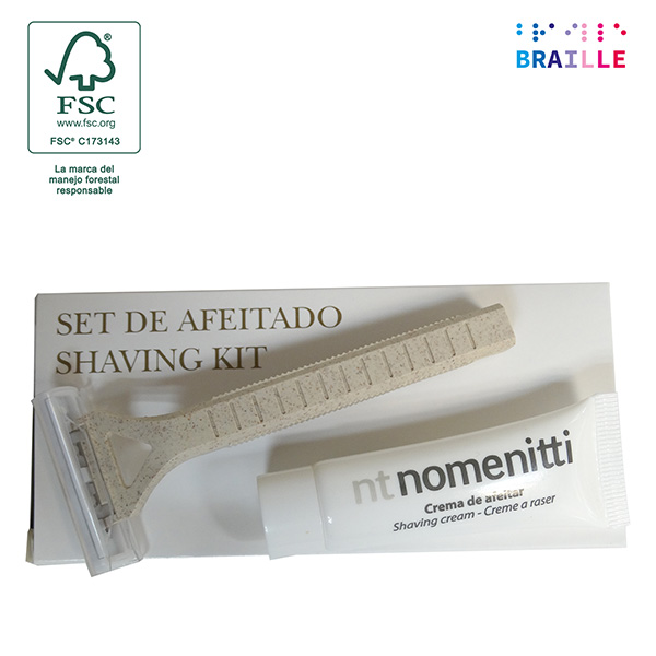 KIT AFEITAR RZ-ST02B PSM+T.10GR FSC BR TWO COLORS 