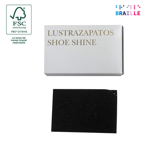 LUSTRAZAPATOS EVA NEGRO FSC BR TWO COLORS