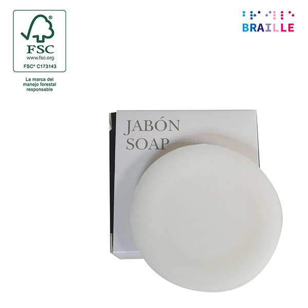 JABÓN STD 20GR BCO TE VERDE FSC BR TWO COLORS