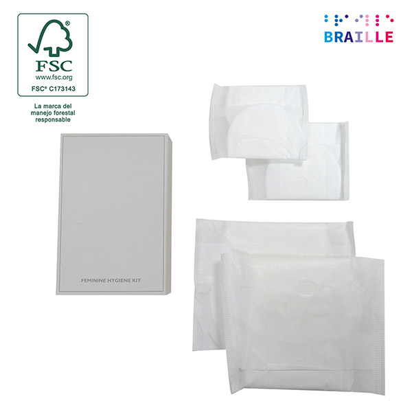 KIT FEMENINO 2COMP+2SALVA CAJA FSC BR AP1972