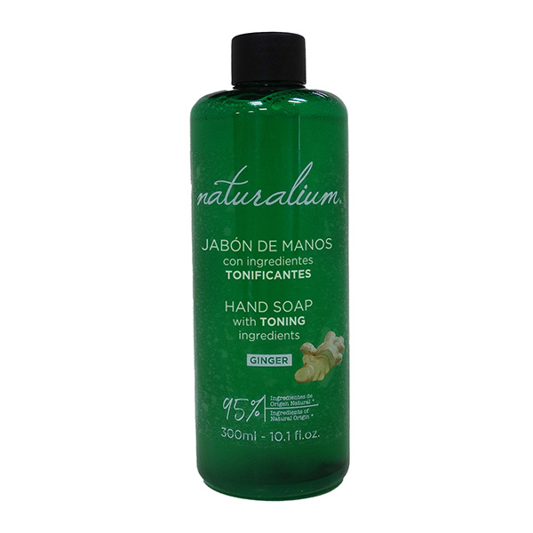BOTELLA G 300ML AO NA JABÓN JENGIBRE NATURALIUM